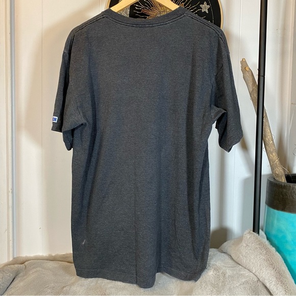 Vintage 1994 NFL New York Jets Trench USA Ultra Single Stitch Graphic T-Shirt - Picture 11 of 16